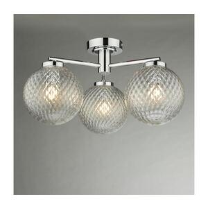 Där Lighting Där Lighting WAY5350 - Koupelnový přisazený lustr WAYNE 3xG9/3W/230V IP44 chrom WAY5350 obraz