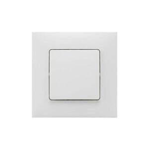 Legrand - Jednopólový vypínač č. 1 s rámečkem NILOE bílá LR0028+LR0022 obraz
