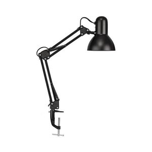 Eglo 56043 - LED Stolní lampa s klipem 1xE14/4, 9W/230V černá 56043 obraz