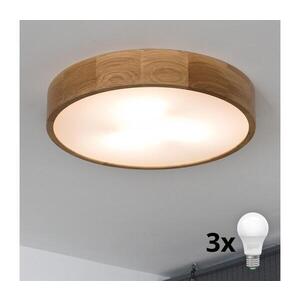 BRILAGI - LED Stropní svítidlo CARVALHO 3xE27/15W/230V dub pr. 47, 5 cm 8590828606741 obraz