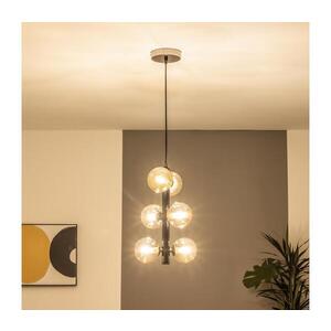 BRILAGI - LED Lustr na lanku MILLA 6xG9/3W/230V černý chrom/zlatá 6010-6CA obraz