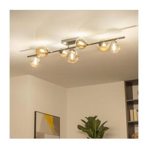 BRILAGI - LED Přisazený lustr MILLA 7xG9/3W/230V černý chrom/zlatá 7010-7CA obraz
