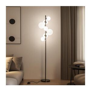BRILAGI - LED Stojací lampa MILLA 7xG9/3W/230V černý chrom/bílá 3010-7CW obraz