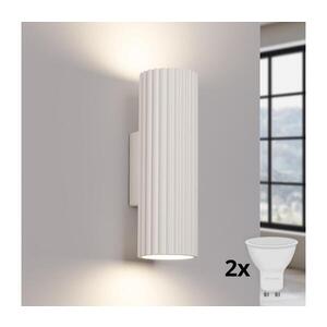 BRILAGI - LED Nástěnné svítidlo CRESTO 2xGU10/10W/230V 20 cm krémová BR.1653 obraz