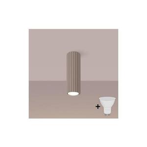 BRILAGI - LED Bodové svítidlo CRESTO 1xGU10/10W/230V 20 cm taupe BR.1771 obraz