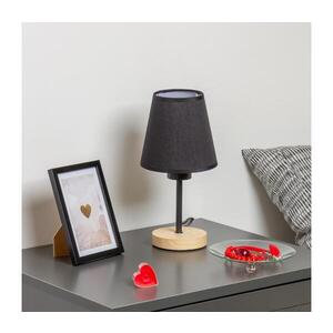 BRILAGI - Stolní lampa NUBILA WOOD 1xE27/25W/230V dub/černá BG1567+BG1568 obraz