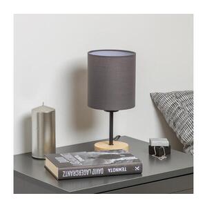 BRILAGI - Stolní lampa NUBILA WOOD 1xE27/25W/230V dub/antracit BG1567+BG1574 obraz