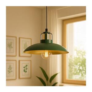 BRILAGI - LED Lustr na lanku FLAMENGO 1xE27/60W/230V zelená BG72379 obraz