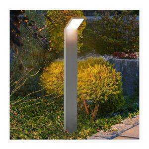BRILAGI - LED Venkovní lampa RIANO LED/8W/230V stříbrná IP65 80 cm WO-HR60142-800-OEM-SA obraz