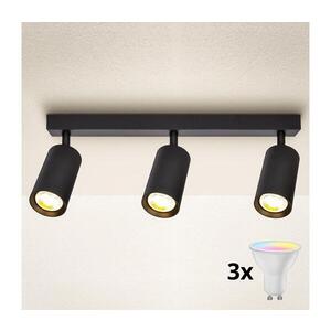 BRILAGI - LED Stmívatelné bodové svítidlo SELE 3xGU10/4, 8W/230V černá BG0626+3xAI2382 obraz
