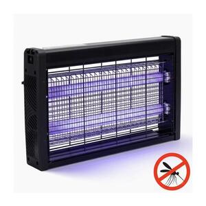 BRILAGI - Elektrický lapač hmyzu 2xUV/10W/230V 60 m2 černá B10503ADCD obraz