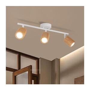 BRILAGI - Bodové svítidlo MODERN WOOD 3xGU10/8W/230V dřevo/bílá BRI382 obraz