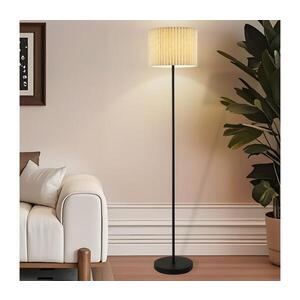 BRILAGI - Stojací lampa NORDIC WAVE 1xE27/15W/230V len/černá BRI393 obraz