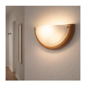 BRILAGI - Nástěnné svítidlo ORBIS 1xE27/60W/230V 30 cm borovice 63049 obraz