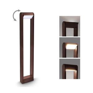 BRILAGI - LED Venkovní lampa CROTONE LED/7W/230V hnědá IP54 80 cm WO-HR60441-2-800-OEM-RUST obraz