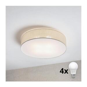 BRILAGI - LED Stropní svítidlo SIRIJA 4xE27/15W/230V pr. 60 cm krémová 8590828019473 obraz