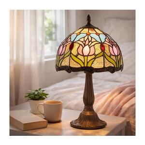 BRILAGI - Tiffany vitrážová stolní lampa LORAS 1xE14/40W/230V 63006 obraz