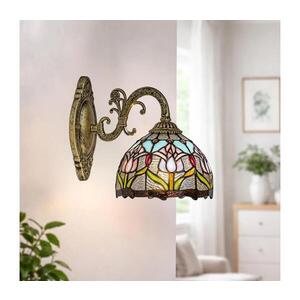 BRILAGI - Tiffany vitrážová nástěnná lampa LORAS 1xE27/40W/230V 63010 obraz