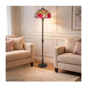 BRILAGI - Tiffany vitrážová stojací lampa GARLAN 2xE27/60W/230V 63014 obraz