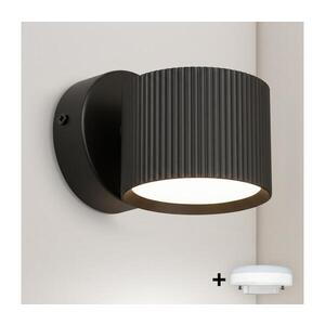 BRILAGI - LED Nástěnné bodové svítidlo STRIPY 1xGX53/15W/230V černá WO-GX-06-BLK-OEM obraz