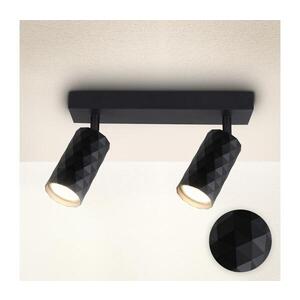 BRILAGI - Bodové svítidlo SELE DIAMANT 2xGU10/30W/230V černá WO-DIA2-BLK obraz