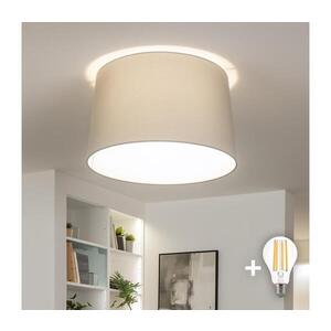 BRILAGI - LED Přisazený lustr CERIA 1xE27/40W/230V pr. 45 cm šedá BG3988+EG781042 obraz