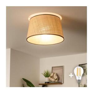 BRILAGI - LED Přisazený lustr CERIA 1xE27/40W/230V pr. 35 cm béžová BG3988+EG781083 obraz
