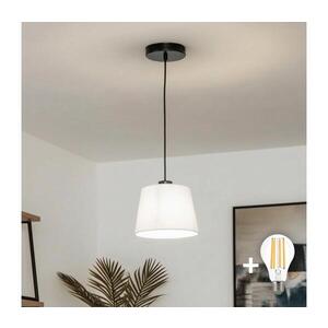 BRILAGI - LED Lustr na lanku CERIA 1xE27/40W/230V pr. 20, 5 cm bílá BG3987+EG781029 obraz