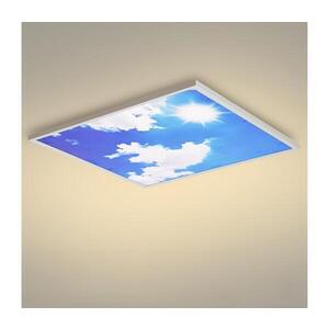 BRILAGI - LED Stropní svítidlo SLIMFRAME SKY LED/58W/230V 60x60 cm stříbrná/modrá BRI497 obraz