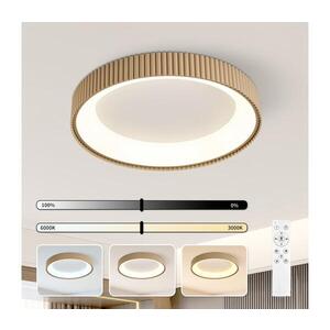 BRILAGI - LED Stmív. stropní svítidlo FALCON MODERN LED/54W/230V 60 cm béžová+DO BRI502 obraz