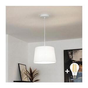 BRILAGI - LED Lustr na lanku CERIA 1xE27/40W/230V pr. 30 cm bílá EG300171+EG781035 obraz