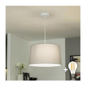 BRILAGI - LED Lustr na lanku CERIA 1xE27/40W/230V pr. 45 cm šedá EG300171+EG781042 obraz