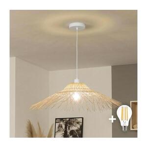 BRILAGI - LED Lustr na lanku CERIA BOHO 1xE27/40W/230V pr. 70 cm bambus EG300171+EG781124 obraz