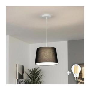 BRILAGI - LED Lustr na lanku CERIA 1xE27/40W/230V pr. 30 cm černá EG300171+EG781038 obraz