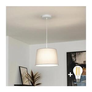 BRILAGI - LED Lustr na lanku CERIA 1xE27/40W/230V pr. 30 cm šedá EG300171+EG781036 obraz