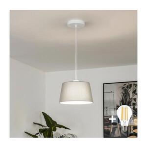 BRILAGI - LED Lustr na lanku CERIA 1xE27/40W/230V pr. 25 cm šedá EG300171+EG781033 obraz