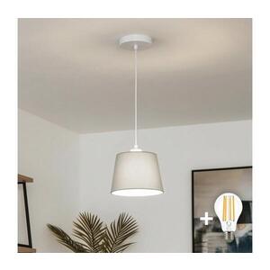BRILAGI - LED Lustr na lanku CERIA 1xE27/40W/230V pr. 20, 5 cm šedá EG300171+EG781031 obraz