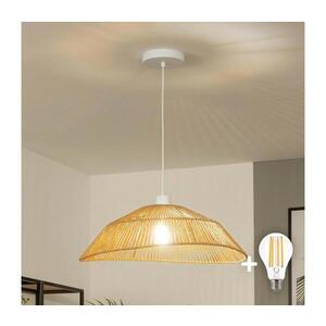 BRILAGI - LED Lustr na lanku CERIA BOHO 1xE27/40W/230V pr. 50 cm hnědá EG300171+EG781097 obraz