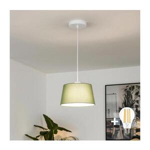 BRILAGI - LED Lustr na lanku CERIA 1xE27/40W/230V pr. 25 cm zelená EG300171+EG781034 obraz
