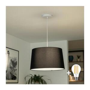 BRILAGI - LED Lustr na lanku CERIA 1xE27/40W/230V pr. 45 cm černá EG300171+EG781044 obraz