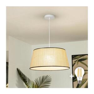 BRILAGI - LED Lustr na lanku CERIA 1xE27/40W/230V pr. 50 cm béžová EG300171+EG781084 obraz
