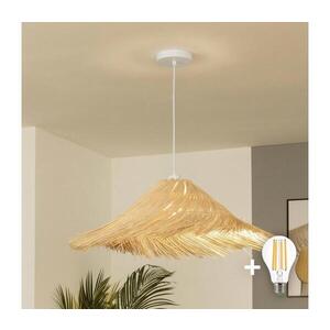 BRILAGI - LED Lustr na lanku CERIA BOHO 1xE27/40W/230V pr. 100 cm ratan EG300171+EG781137 obraz