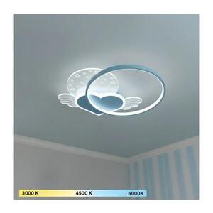 BRILAGI - LED Dětské stropní svítidlo LOVE LED/48W/230V 3000/4500/6000K modrá BR1909-2 obraz