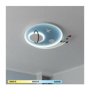 BRILAGI -LED Dětské stropní svítidlo STARSHIP LED/64W/230V 3000/4500K modrá BR1878/2 obraz
