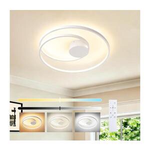 BRILAGI- LED Stmívat. stropní svítidlo TWISTER LED/48W/230V pr. 50 cm bílá + DO BRI489 obraz