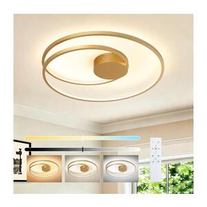 BRILAGI- LED Stmívat. stropní svítidlo TWISTER LED/75W/230V pr. 70 cm zlatá +DO BRI495 obraz