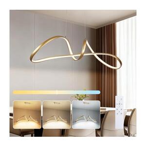BRILAGI-LED Stmívatelný lustr na lanku TWISTER LED/60W/230V 3000-6000K zlatá+DO BRI487 obraz