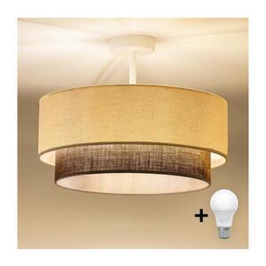 BRILAGI - LED Přisazený lustr BOHO STYLE 1xE27/15W/230V pr. 40 cm krémová/hnědá 8590828027928 obraz