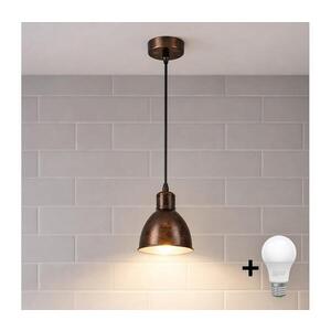 BRILAGI - LED Lustr na lanku RIDDY 1xE27/60W/230V měděná/patina 8590828027805 obraz