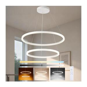 BRILAGI - LED Stmívat. lustr na lanku PORTOFINO LED/98W/230V pr. 80 cm bílá +DO BRI512 obraz